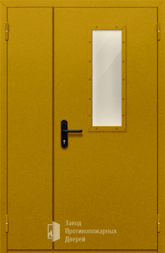 Фото двери «Полуторная со стеклом №25» в Фрязино