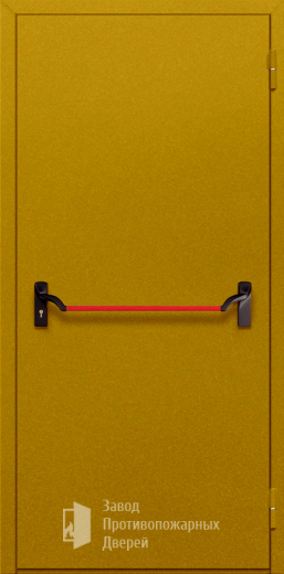 Фото двери «Однопольная глухая с антипаникой №45» в Фрязино