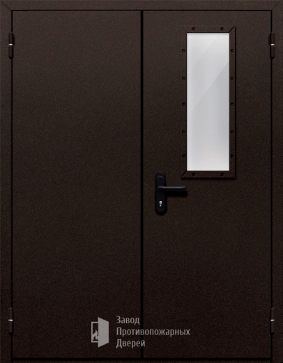 Фото двери «Двупольная со одним стеклом №410» в Фрязино