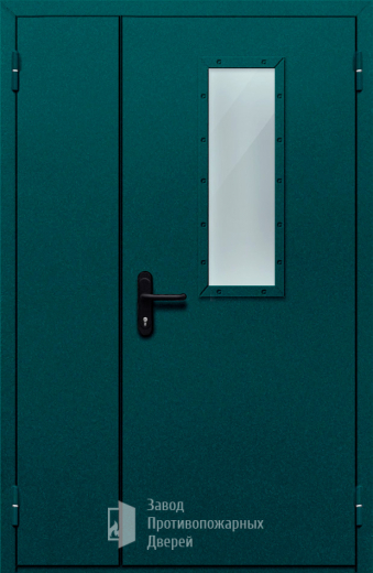 Фото двери «Полуторная со стеклом №26» в Фрязино