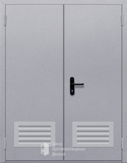 Фото двери «Двупольная с решеткой» в Фрязино