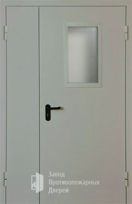 Фото двери «Полуторная со стеклом EI-30» в Фрязино