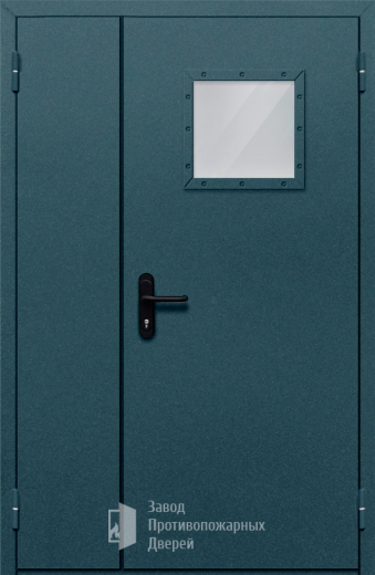 Фото двери «Полуторная со стеклом №87» в Фрязино