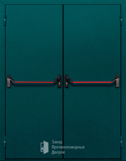 Фото двери «Двупольная глухая с антипаникой №16» в Фрязино