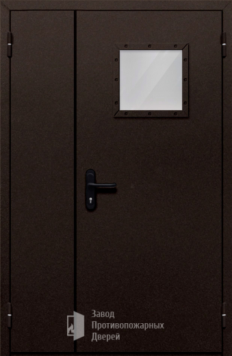 Фото двери «Полуторная со стеклом №810» в Фрязино