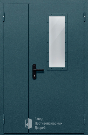 Фото двери «Полуторная со стеклом №27» в Фрязино