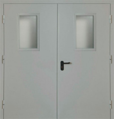 Фото двери «Двупольная со стеклом EI-30» в Фрязино