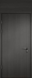 Фото двери «МДФ однопольная с фрамугой №27» в Фрязино